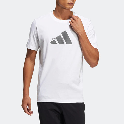 阿迪达斯男士运动短袖
