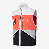 男子运动休闲抓绒拼接马甲CW5985 JORDAN 100 耐克正品 Nike
