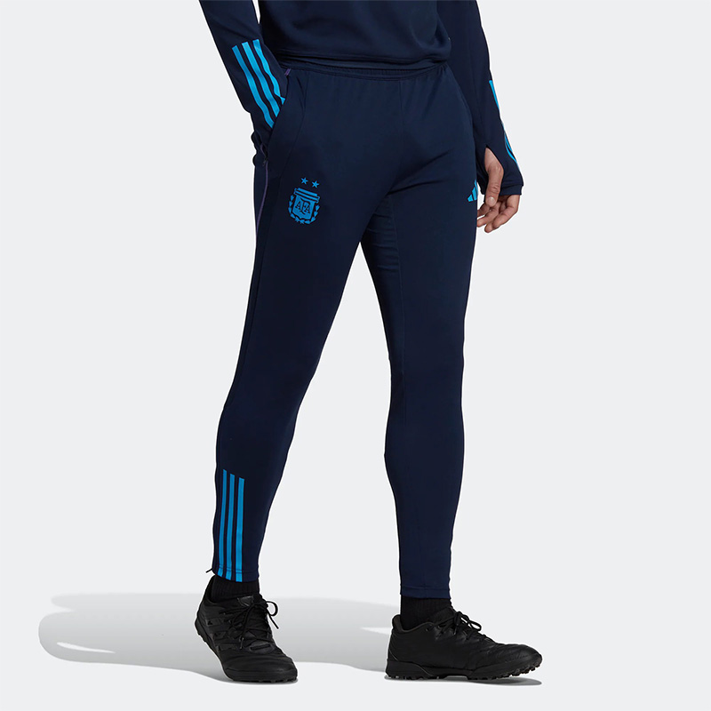 Adidas/阿迪达斯正品阿根廷队足球训练男子透气运动长裤 HF3914