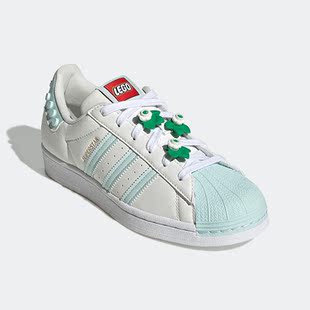 W女子夏贝壳头板鞋 Adidas SUPERSTAR 三叶草 GX7206 阿迪达斯正品
