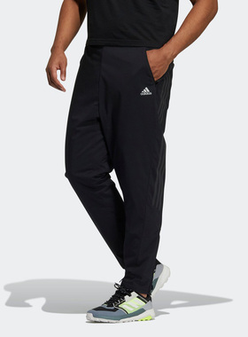 Adidas/阿迪达斯正品时尚新款户外针织男子透气运动长裤 H52733