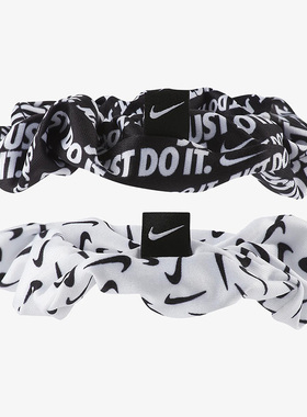 Nike/耐克正品GATHERED HAIRBANDS 2条装百搭发带发圈 DC3666-127