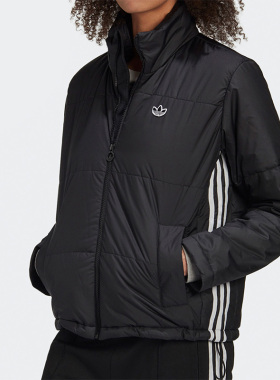 Adidas/阿迪达斯正品三叶草冬季女子休闲运动保暖棉服GK8554