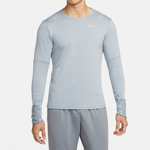 耐克男子加绒保暖跑步上衣