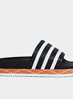 Adidas/阿迪达斯正品三叶草休闲男女时尚轻便沙滩拖鞋 AQ1124