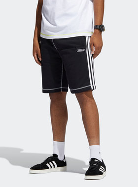 Adidas/阿迪达斯正品三叶草新款男子运动休闲透气短裤 GN3882