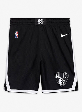 Nike/耐克正品布鲁克林篮网队 新款男子运动透气短裤AJ5584-010