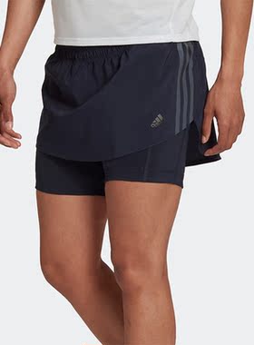 Adidas/阿迪达斯正品夏季新款女子舒适透气跑步运动型短裤 HK9084