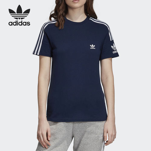 阿迪达斯正品三叶草透气潮流短袖