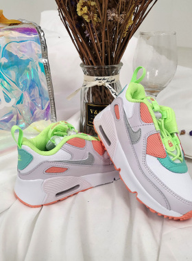 Nike/耐克正品 AIR MAX 90 TOGGLE TD 小童运动童鞋 CV0065-102