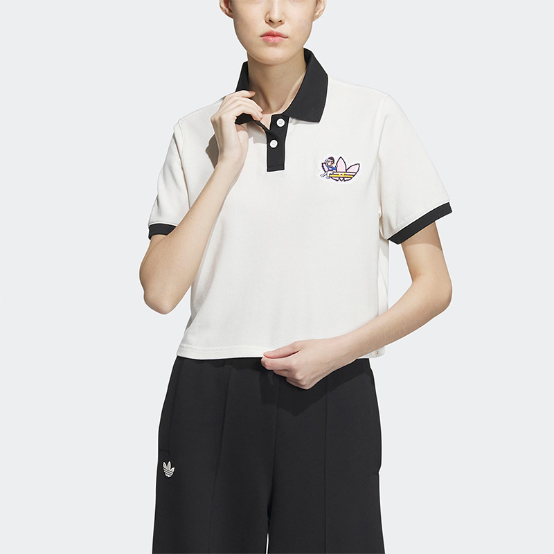 阿迪达斯正品POLO衫女子