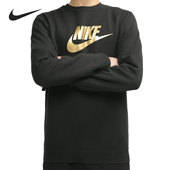 Nike LOGO休闲运动圆领套头卫衣CU4534 男子新款 耐克正品 春季