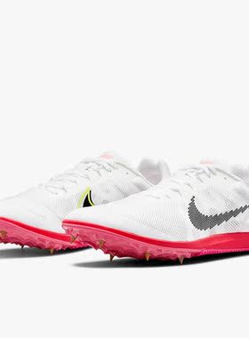 Nike/耐克正品Zoom Rival D 10男女运动耐磨中长跑钉鞋DM2334-100