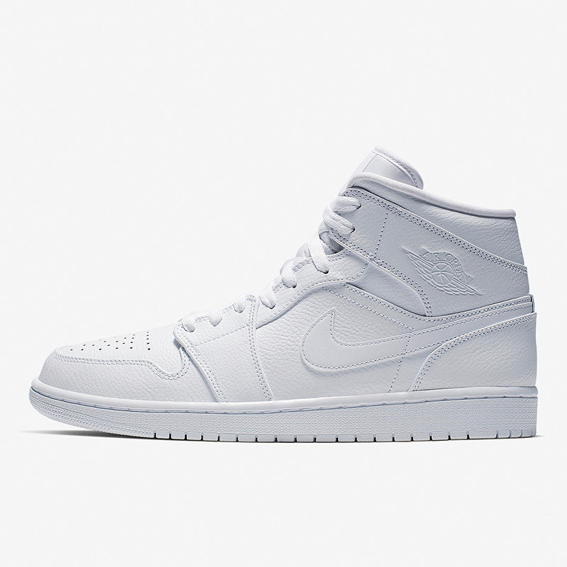 Nike/耐克正品Air Jordan1 Mid AJ1男女休闲板鞋554724-129