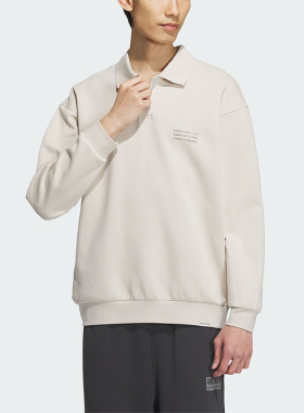 Adidas/阿迪达斯正品VERBIAGE POLOLS 男士长袖POLO衫IS7420