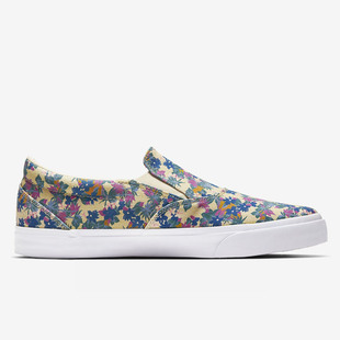 耐克正品 男子低帮花卉钩滑休闲板鞋 夏季 CT3110 SLIP Nike