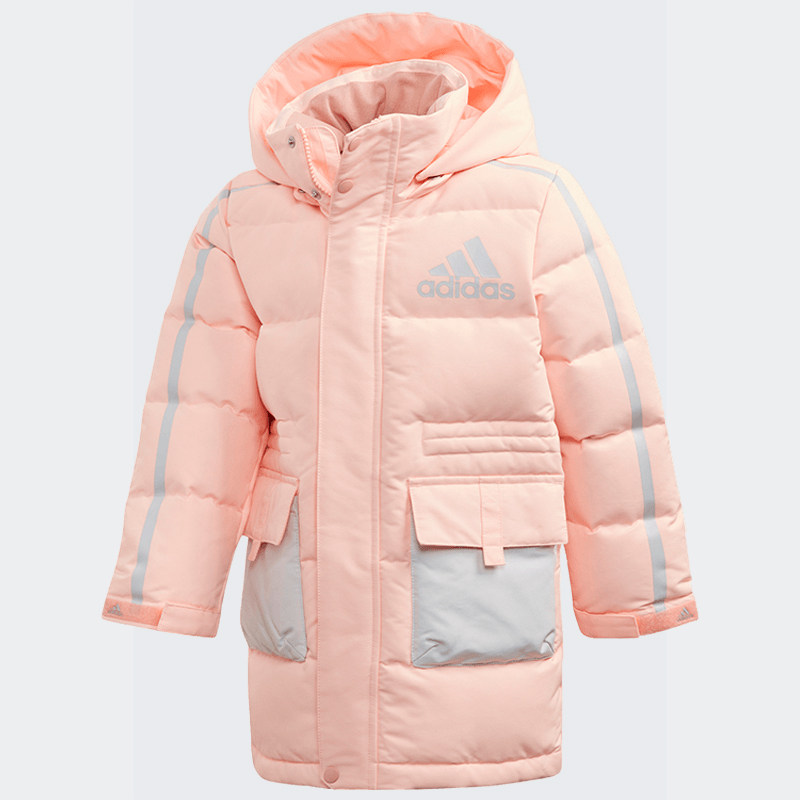 Adidas/阿迪达斯正品新款小童装冬季训练休闲运动羽绒服 GG3643
