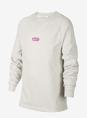 Nike/耐克正品春季新款大童休闲简约运动套头卫衣DX5372-072