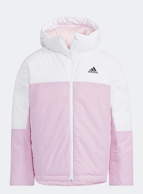 Adidas/阿迪达斯正品新款儿童运动休闲保暖连帽羽绒服 HM9669