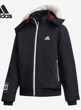 Adidas/阿迪达斯正品YB J PADDED N2B 大童装训练冬季棉服DM7140