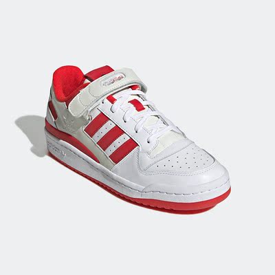 Adidas/阿迪达斯正品三叶草新款男女款魔术贴运动休闲板鞋 FZ6565