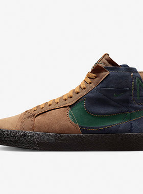 Nike/耐克正品SB Zoom Blazer Mid PRM 男女滑板鞋FZ3306-200