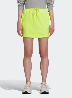 Adidas/阿迪达斯正品三叶草休闲女子时尚潮流运动短裙 H53365