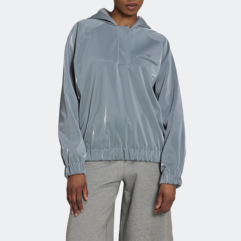 阿迪达斯正品三叶草运动连帽外套