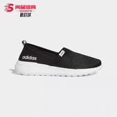 轻便透气一脚蹬女子运动休闲鞋 新款 FX3304 阿迪达斯正品 Adidas