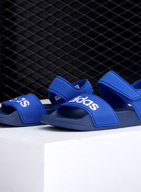 Adidas/阿迪达斯正品ADILETTE SANDAL K 大童训练运动凉鞋 EG2133