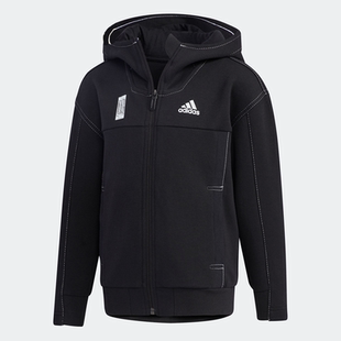 Adidas/阿迪达斯正品小童装春季新款训练运动针织夹克 GP0492