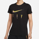 耐克正品 DN3049 休闲女子时尚 上衣T恤 010 圆领篮球训练短袖 Nike