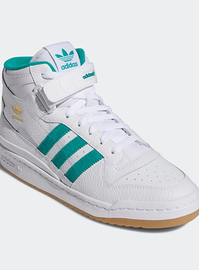 Adidas/阿迪达斯正品三叶草FORUM MID男女新款休闲鞋H00749