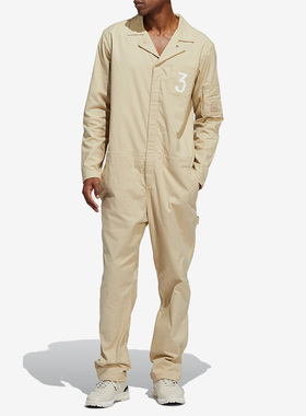 Adidas/阿迪达斯正品夏新款男子高尔夫运动休闲连身工作服 HF9104
