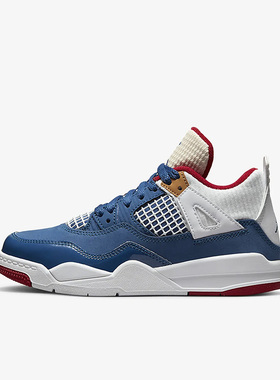 Nike/耐克正品新款Jordan 4 Retro复刻大童运动休闲鞋DR6953-400