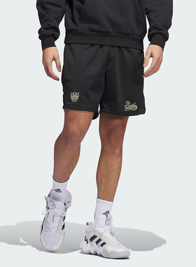 Adidas/阿迪达斯正品DON SHORT男子篮球网眼运动短裤IJ0285