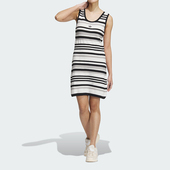 DRESS Adidas SKFH 女士针织运动连衣裙JI7046 阿迪达斯正品
