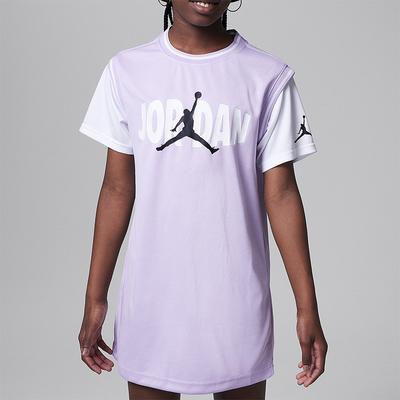 耐克大童女孩针织连衣裙