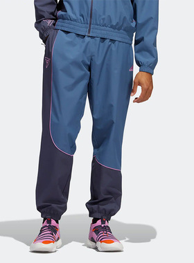 Adidas/阿迪达斯正品TRAE PANT特雷杨篮球男子舒适运动长裤HN4513