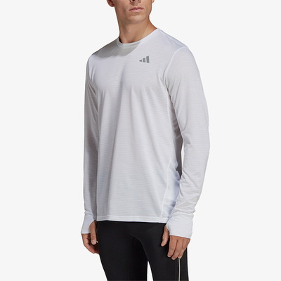 阿迪达斯男士轻盈运动长袖T恤