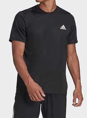 Adidas/阿迪达斯正品D4M TEE休闲男子时尚圆领运动短袖T恤 HF7214