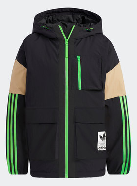 Adidas/阿迪达斯正品三叶草休闲女子时尚潮流羽绒服 H64176