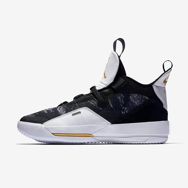 Nike/耐克正品Air Jordan AJ33 乔33代男子高帮篮球鞋 BV5072-016
