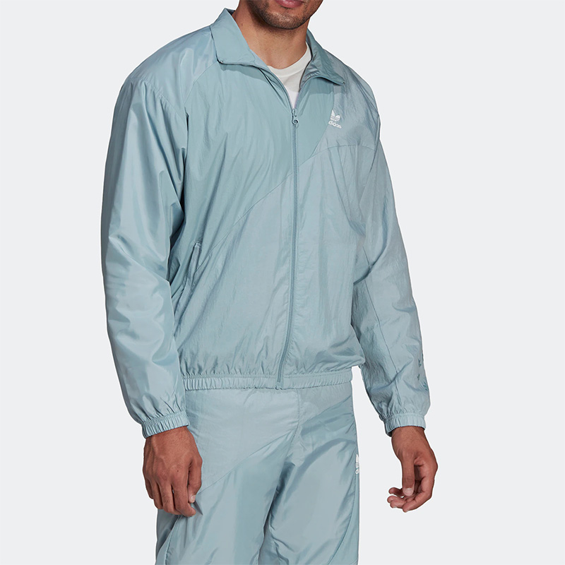 阿迪达斯三叶草男子运动立领夹克