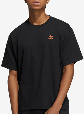 Adidas/阿迪达斯正品三叶草夏季新款男女同款运动印花短袖 HY4681