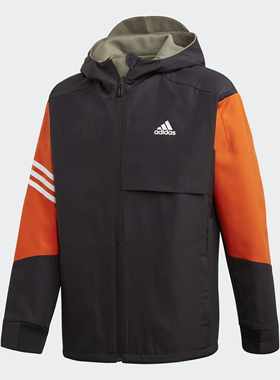 Adidas/阿迪达斯正品大童装秋季训练运动梭织夹克外套 GG3653