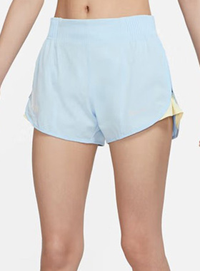 Nike/耐克正品夏季女子跑步健身透气运动舒适休闲短裤 DX6160-441