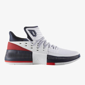 阿迪达斯正品 新款 Dame Adidas 3利拉德系列男子运动篮球鞋 BY3762