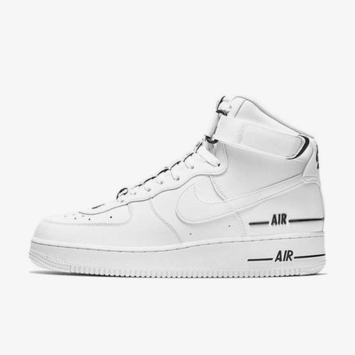 Nike/耐克正品Air Force 1男女休闲运动高帮板鞋CJ1385-100
