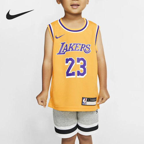 无袖耐克正品洛杉矶儿童nike